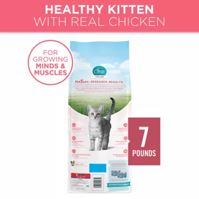 Product Purina ONE® +Plus Healthy Kitten Dry Cat Food - Chicken, High-Protein, Natural