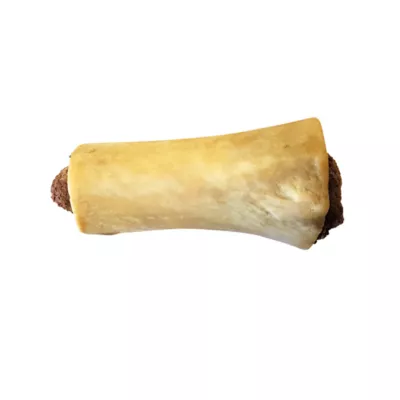 Product Rollover Roasted Stuffed Beef Bones Premium Dog Treats