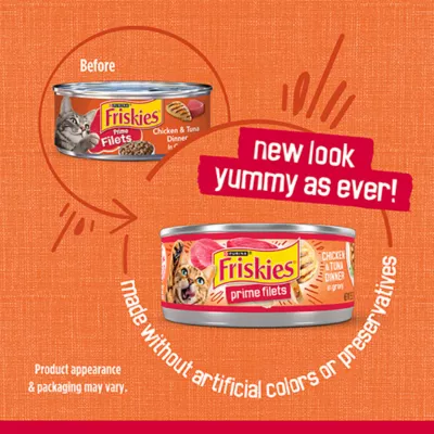 Product Friskies® Adult Cat Wet Food - 5.5 oz., Real Meat, High-Protein