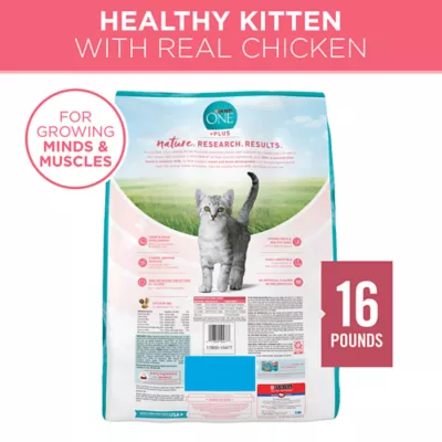 Product Purina ONE® +Plus Healthy Kitten Dry Cat Food - Chicken, High-Protein, Natural