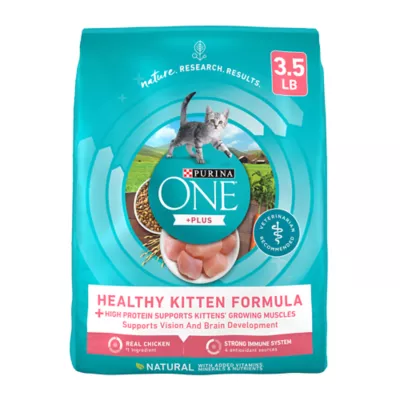 Product Purina ONE® +Plus Healthy Kitten Dry Cat Food - Chicken, High-Protein, Natural