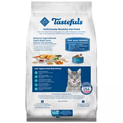 Product Blue Buffalo Tastefuls Adult Indoor Cat Dry Food - Natural, Salmon & Brown Rice