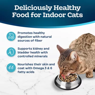 Product Blue Buffalo Tastefuls Adult Indoor Cat Dry Food - Natural, Salmon & Brown Rice