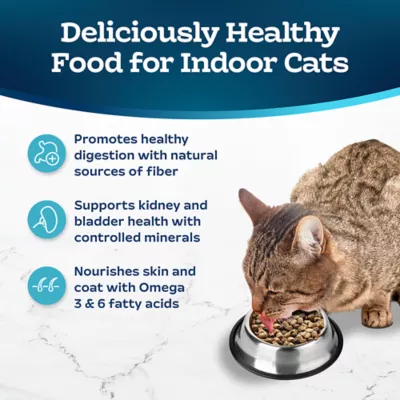 Product Blue Buffalo Tastefuls Adult Indoor Cat Dry Food - Natural, Salmon & Brown Rice