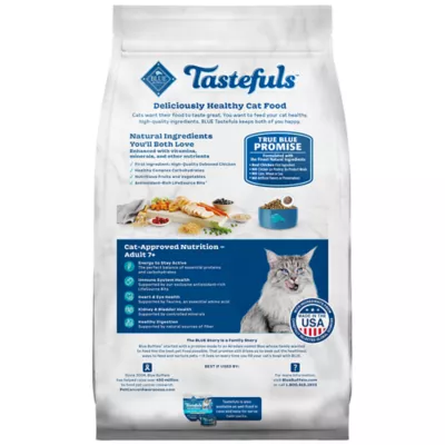 Product Blue Buffalo Tastefuls Adult Cat 7+ Dry Food - Natural, Chicken & Brown Rice