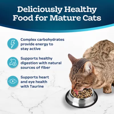 Product Blue Buffalo Tastefuls Adult Cat 7+ Dry Food - Natural, Chicken & Brown Rice