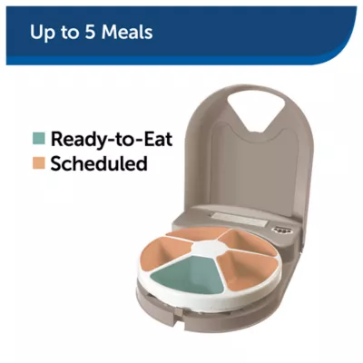 Product PetSafe® 5 Meal Pet Food Dispenser - Dry or Semi-Moist Pet Food