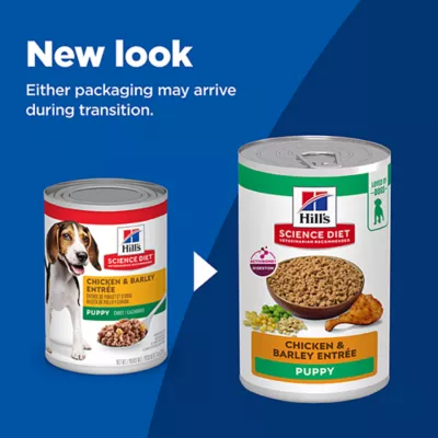 Product Hill's® Science Diet® Puppy Wet Dog Food - Chicken & Barley, 13 oz