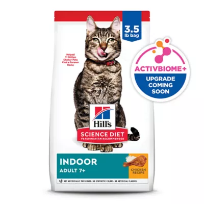Product Hill's® Science Diet® Indoor Adult Senior 7+ Dry Cat Food - Chicken