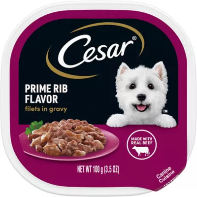 Product Cesar® Classics Adult Wet Dog Food - Filets in Gravy , 3.5 Oz.