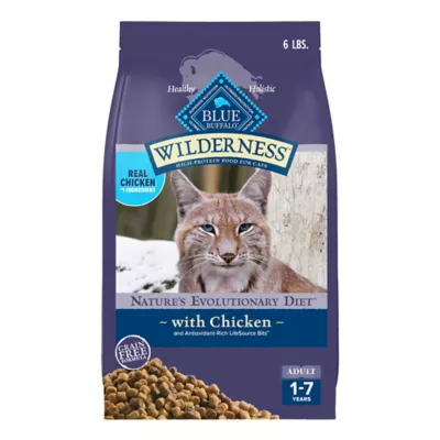 Product Blue Buffalo Wilderness  Adult Dry Cat Food - Grain Free, Chicken