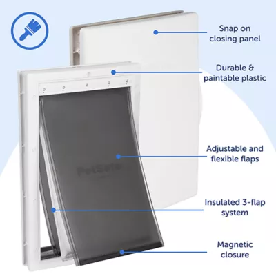 Product PetSafe® Extreme Weather Pet Door - Energy Efficient - Insulated Flap