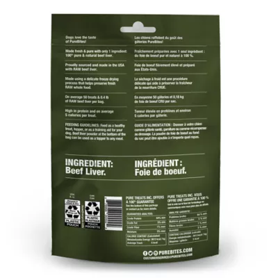 Product Purebites® Freeze Dried Dog Treat - Beef
