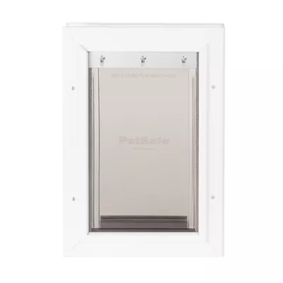 Product PetSafe® Freedom Aluminum Pet Door for Dogs and Cats - White - Tinted Vinyl Flap