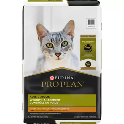 Product Purina® Pro Plan Weight Management Adult Dry Cat Food - Chicken & Rice, With Probiotics