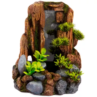 Product Top Fin® Mountain Cliff Bubbler Aquarium Ornament