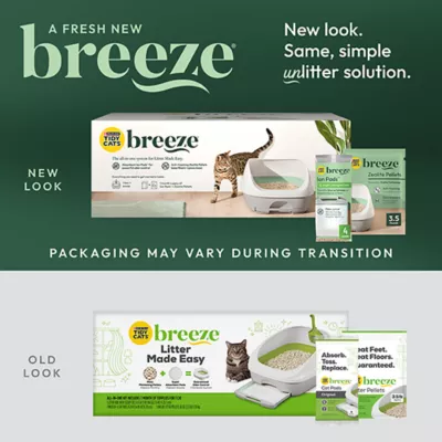 Product Purina Tidy Cats Breeze Cat Litter Box System Starter Kit - Litter Box, Pellets & Pads