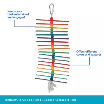 Product All Living Things® Popsicle Stick Bird Toy