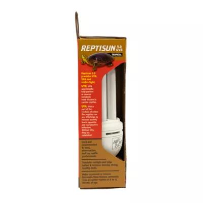 Product Zoo Med ReptiSun 5.0 UVB Compact Tropical Reptile Lamp