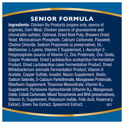 Product Bil-Jac® Senior Select Formula Senior Dry Dog Food - Chicken & Oatmeal