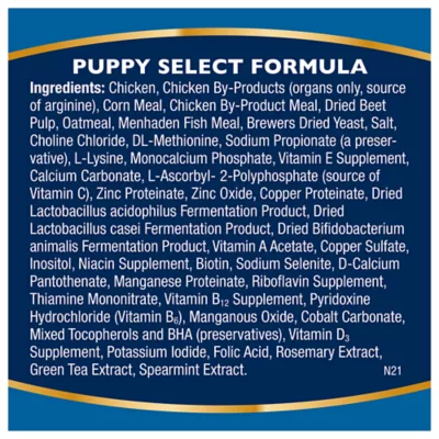 Product Bil-Jac® Puppy Select Formula Puppy Dry Dog Food - Chicken