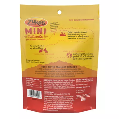 Product Purina® Zuke's® MINI Naturals All Life Stages Training Dog Treats - Chicken, Soft & Chewy