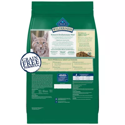 Product Blue Buffalo Wilderness Adult Dry Cat Food - Grain Free, Duck