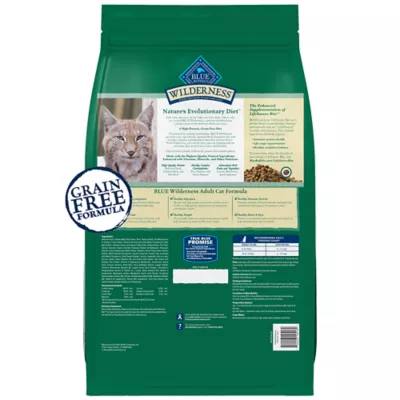 Product Blue Buffalo Wilderness Adult Dry Cat Food - Grain Free, Duck