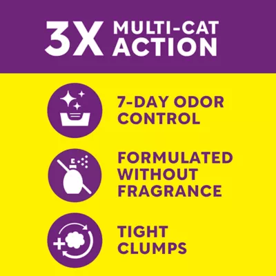 Product Scoop Away Clumping Cat Litter, Unscented, 25 LB