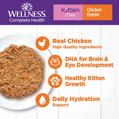 Product Wellness® Complete Health Kitten Wet Food - Natural, Grain Free, Pate, 3 Oz