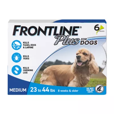 Product Frontline Plus Flea and Tick Dog Treatment 23-44 lbs