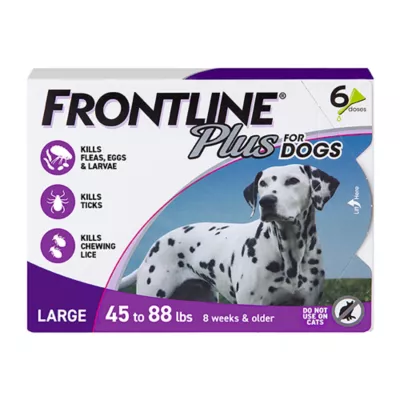 Product Frontline Plus Flea & Tick Dog Treatment 45-88 lbs
