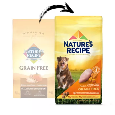 Product Nature's Recipe Adult Dry Dog Food - Chicken, Sweet Potato, Pumpkin