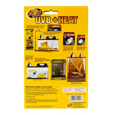 Product Zoo Med Heat & UVB Combo Pack Lamps