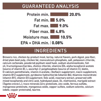 Product Royal Canin(R) Veterinary Diet Canine Gastrointestinal Adult Dry Dog Food - Low Fat