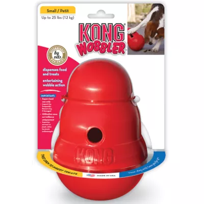 Product KONG® Wobbler™Treat Dispenser Dog Toy