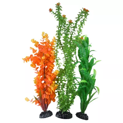 Product Top Fin® Artificial Skinny Aquarium Plant Variety Pack