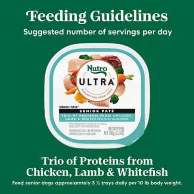 Product NUTRO ULTRA™ Senior Wet Dog Food - Pate, 3.5 Oz.