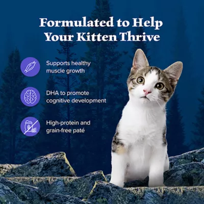 Product Blue Buffalo Wilderness Kitten Wet Cat Food - Grain Free, 3 Oz.