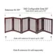 Product Primetime Petz 360 Configurable 2-Panel Extension Pet Gate