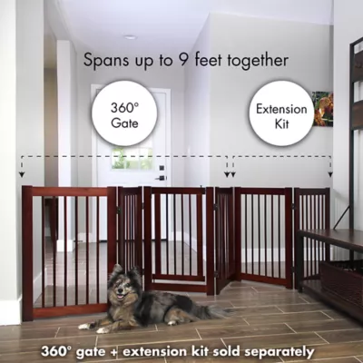 Product Primetime Petz 360 Configurable 2-Panel Extension Pet Gate