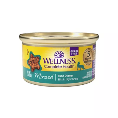 Product Wellness® Complete Health Adult Cat Wet Food - Natural, Grain Free, Minced, 3 Oz