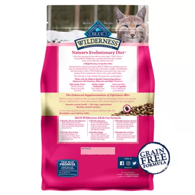 Product Blue Buffalo Wilderness Adult Dry Cat Food - Grain Free, Salmon