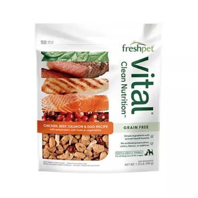 Product Freshpet® Vital™ Grain Free Complete Meals Chicken, Beef, Salmon & Egg Adult Dog Food