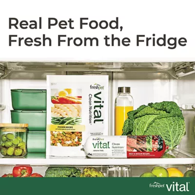 Product Freshpet® Vital™ Grain Free Complete Meals Chicken, Beef, Salmon & Egg Adult Dog Food