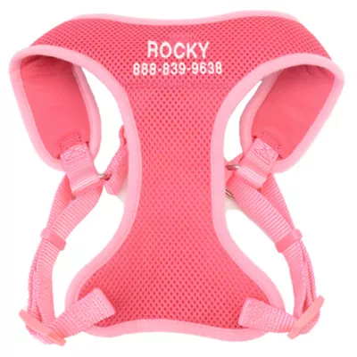 Product Coastal Pet Products Personalized Two-Tone Comfort Soft Wrap Small Dog Harness