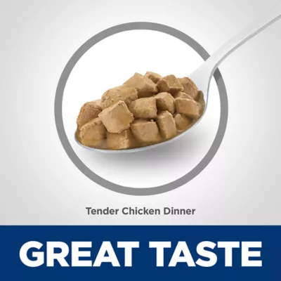 Product Hill's® Science Diet® Adult Senior 7+ Wet Cat Food - Chunks & Gravy, 5.5 oz