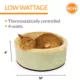 Product K&H Pet Products Thermo-Kitty Heated Cat Bed