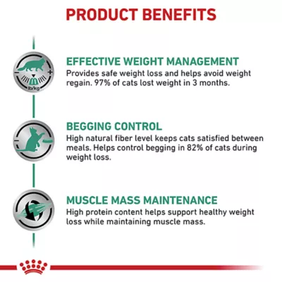 Product Royal Canin® Veterinary Diet Feline Satiety Support Adult Dry Cat Food