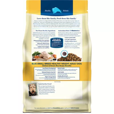 Product Blue Buffalo® Life Protection Formula™ Healthy Weight Small Breed Adult Dry Dog Food - Chicken